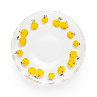 アデリアレトロ プレート120 梨