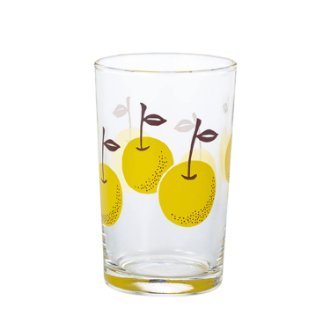 アデリアレトロ 中コップ８ 梨