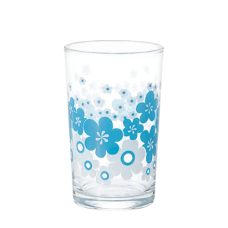 アデリアレトロ 中コップ８花の輪