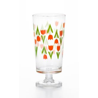 アデリアレトロ 脚付きグラス コレック