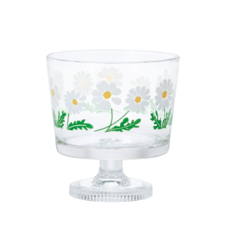 アデリアレトロ 脚付きデザート深型 野ばな