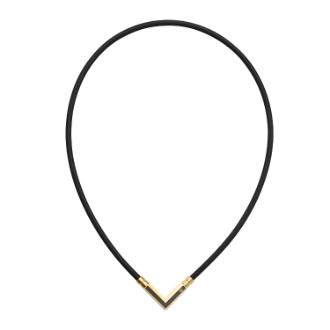 コラントッテ TAO ネックレスα VEGANEXT クラシックゴールド×ブラックM