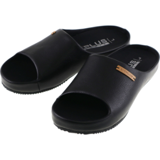 KITPLUS レディースオープンサボサンダル ブラック M