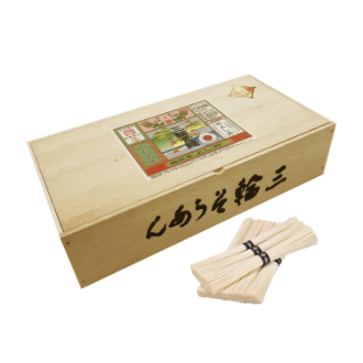 三輪素麺 木箱 4kg