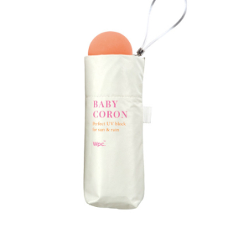 【WPC】遮光ベビーコロン ミニ 日傘 折りたたみ傘 晴雨兼用　オフ