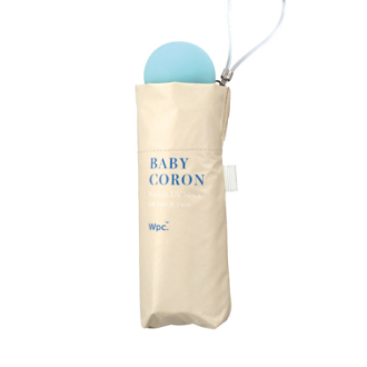 【WPC】遮光ベビーコロン ミニ 日傘 折りたたみ傘 晴雨兼用　ベージュ