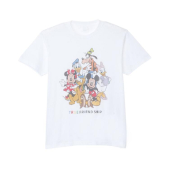 ディズニーミッキー、しんちゃん、アンパンマンのTシャツ、S、M