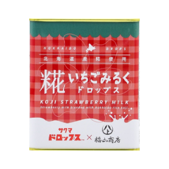 糀 いちごみるく ドロップス