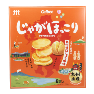 カルビー じゃがほっこり 九州甘口しょうゆ味
