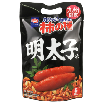 九州限定 亀田の柿の種 明太子味