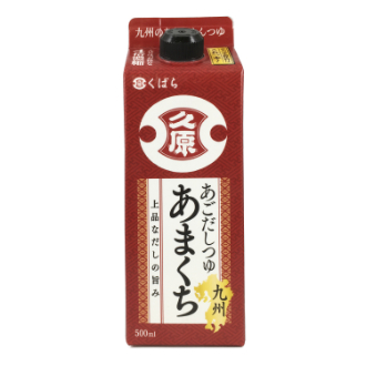 【くばら】 久原醤油 あごだしつゆ 九州あまくち