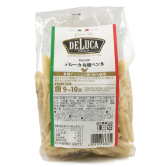 DeLuca(デルーカ) オーガニックパスタ ペンネ 500g