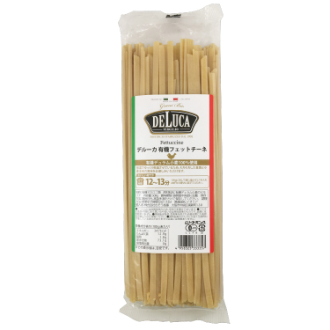 DeLuca(デルーカ) オーガニックパスタ フェットチーネ 500g