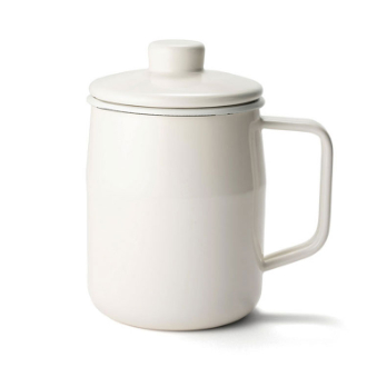 富士ホーロー  オイルポット1L  ホワイト