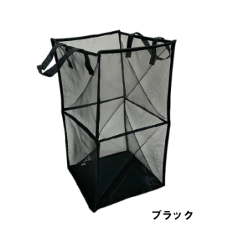 [ネットストア限定特価]KURUTON（クルトン）ランドリーバスケット L/BK