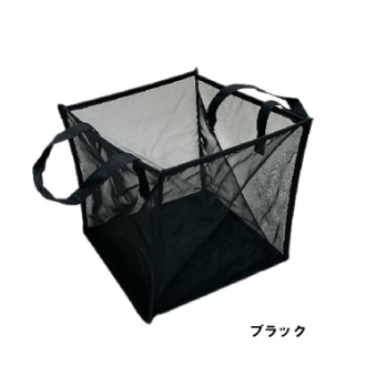 [ネットストア限定特価]KURUTON（クルトン）ランドリーバスケット M/BK