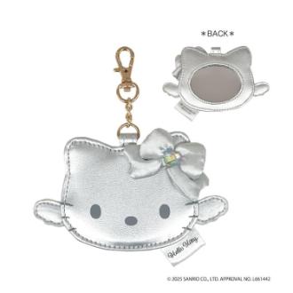 ハローキティ フェイスミラーチャーム シルバー(1月下旬入荷予定)
