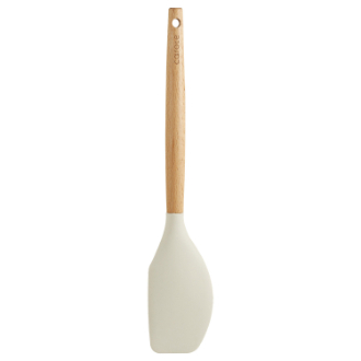 CAROTE(カローテ)  ヘラ スパチュラ シリコン 木製 耐熱 アイボリー