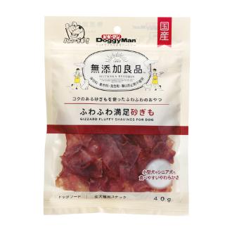 【DoggyMan】ドギーマン 無添加良品ふわふわ満足砂ぎも40ｇ