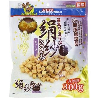 【DoggyMan】ドギーマン 絹紗キューブプレーン300ｇ