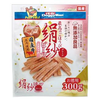 【DoggyMan】ドギーマン 絹紗ビーフスティックプレーン300ｇ