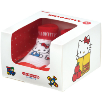 ハローキティ ソックスシューズ XSサイズ(11.3cm) ギフトボックス