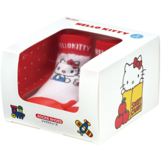 ハローキティ ソックスシューズ Ｓサイズ(11.9cm) ギフトボックス
