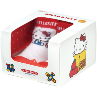 ハローキティ ソックスシューズ Ｌサイズ(13.3cm) ギフトボックス