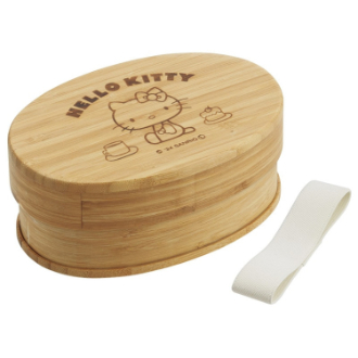 ハローキティ 竹製ランチボックス 600ml