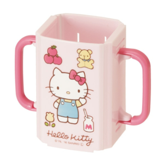 ハローキティ 折りたたみ紙パック飲料ホルダー ハローキティ70年代