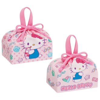 ハローキティ ランチ巾着 2枚 セット マシュグミ