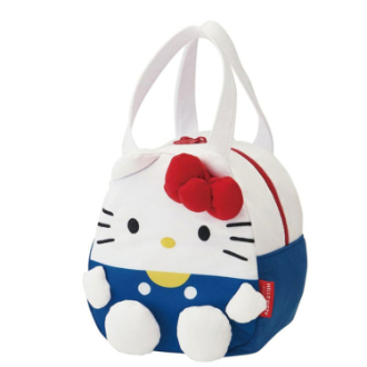 ハローキティ スエット素材ダイカットバッグ