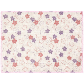 ハローキティ かや織ふきん ハローキティ×鴻月