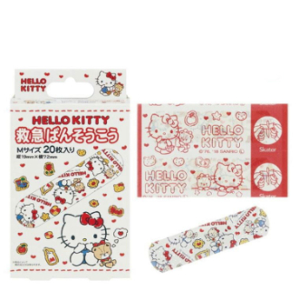 ハローキティ 救急ばんそうこう Mサイズ/20枚 クッキー