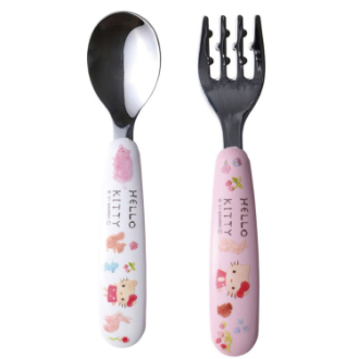 ハローキティ ステンレススプーン＆フォーク キティフォレスト
