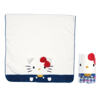 ハローキティ 吸水速乾バスタオル