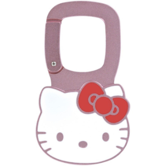 ハローキティ ダイカットアルミカラビナ