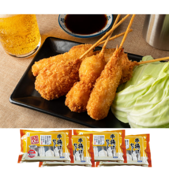 〔なにわ名店横丁！直送便〕大阪 串揚げセット40本入り  6615-50