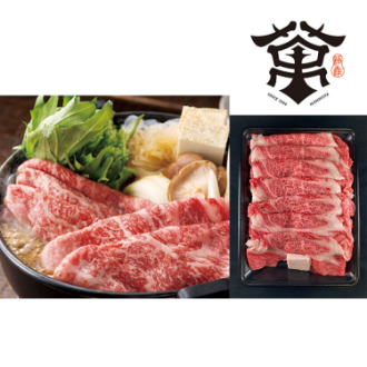 〔なにわ名店横丁！直送便〕萬野屋 萬野和牛 すき焼き用肩ロース  6619-100