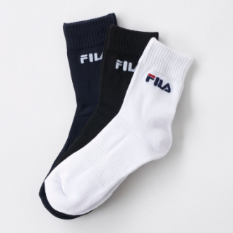 【FILA GOLF】メンズ ゴルフ 3Pソックスミドル　MIX