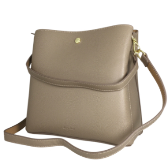 【Legato Largo】たすかるっかばん　2WAYショルダーバッグ　グレーベージュ