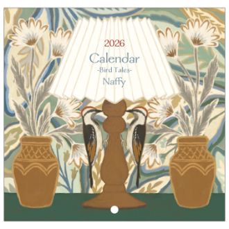 【2026年カレンダー・手帳】Naffy Calendar -Bird Tales- 壁掛けカレンダー