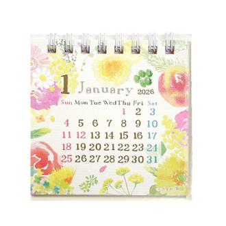 【2026年カレンダー・手帳】クローズピン ナミミニ卓上カレンダー