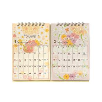 【2026年カレンダー・手帳】クローズピン もん卓上２ヶ月カレンダー