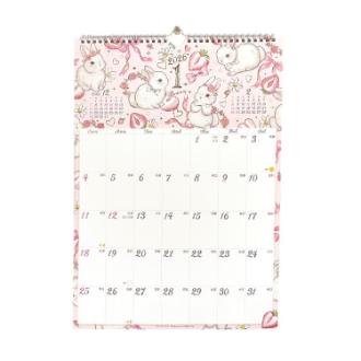 【2026年カレンダー・手帳】クローズピン たけいみきA3壁掛カレンダー