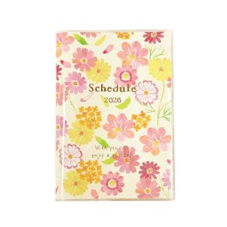 【2026年カレンダー・手帳】クローズピン ナミA6マンスリースケジュール帳 SB96508