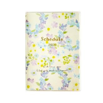 【2026年カレンダー・手帳】クローズピン ナミA6マンスリースケジュール帳 SB96509