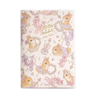 【2026年カレンダー・手帳】クローズピン たけいみきA6マンスリースケジュール帳 SB96518
