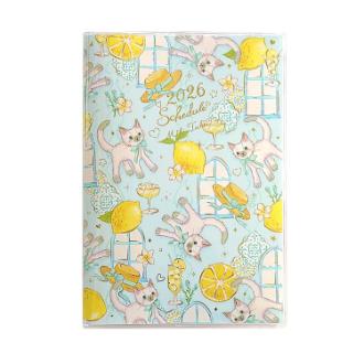 【2026年カレンダー・手帳】クローズピン たけいみきA6マンスリースケジュール帳 SB96519