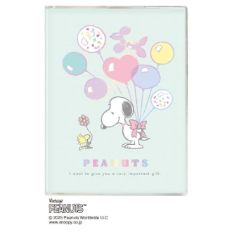 【2026年カレンダー・手帳】APJ B6 コミックデザインダイアリー ピーナッツ バルーンギフト